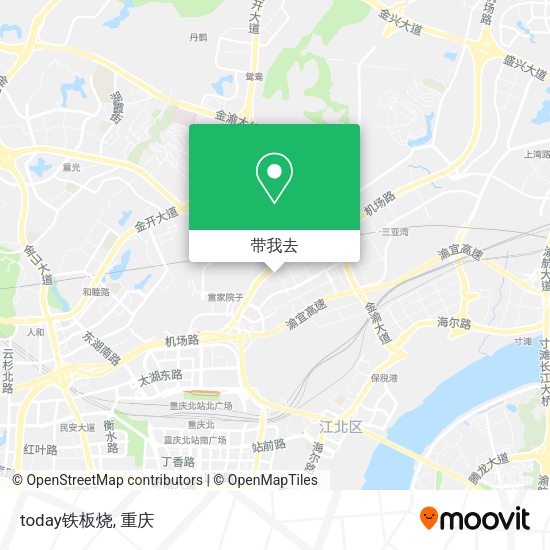 today铁板烧地图