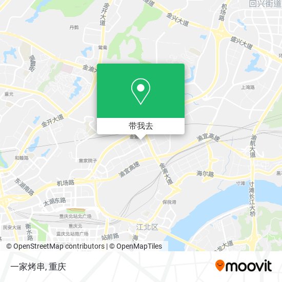 一家烤串地图