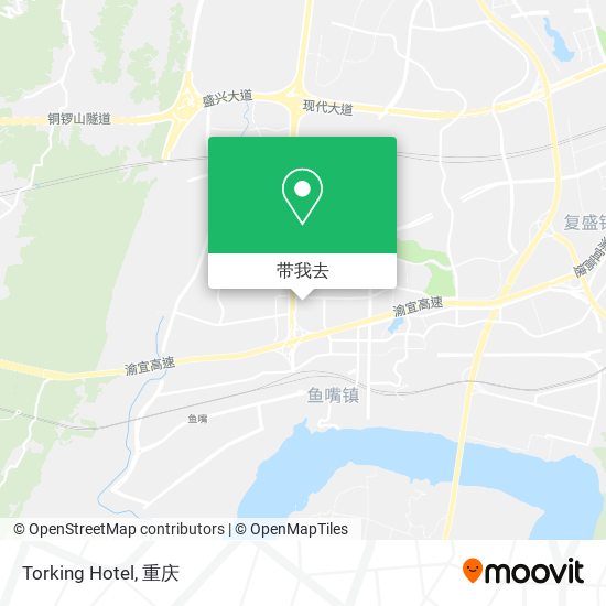 Torking Hotel地图