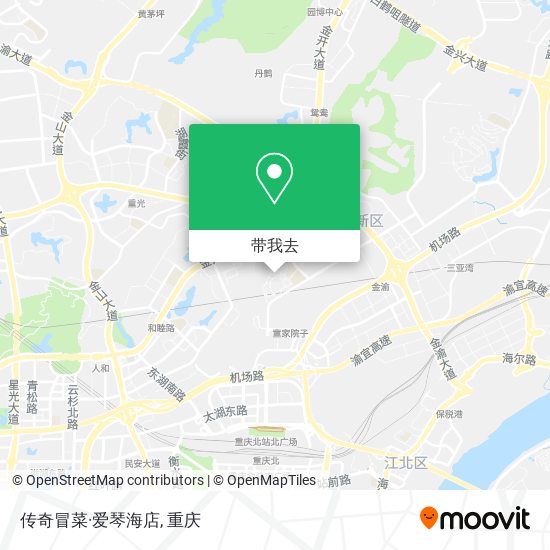 传奇冒菜·爱琴海店地图