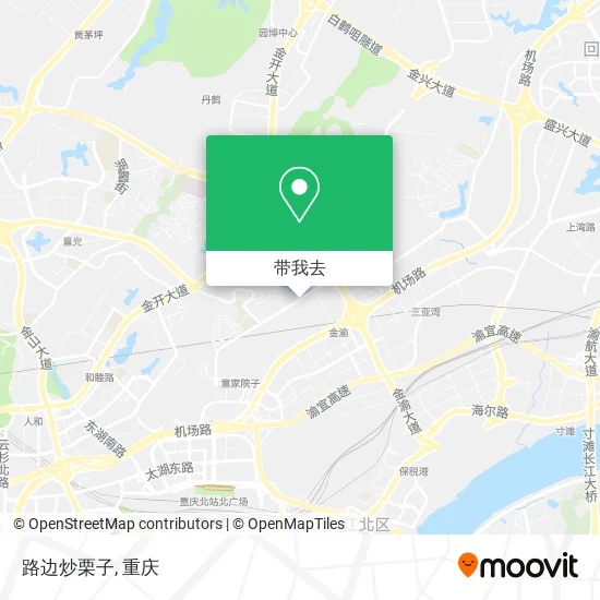 路边炒栗子地图