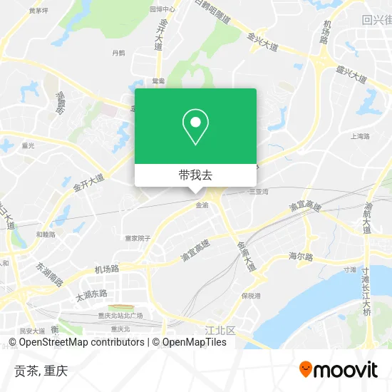 贡茶地图