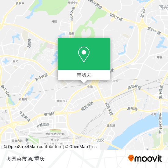 奥园菜市场地图