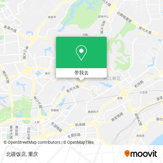 北疆饭店地图