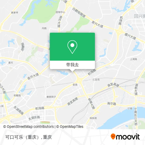 可口可乐（重庆）地图