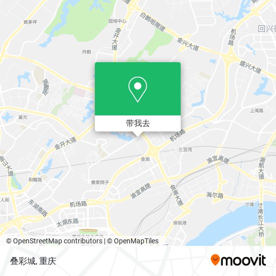 叠彩城地图