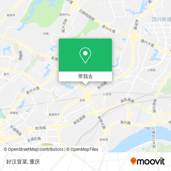 好汉冒菜地图
