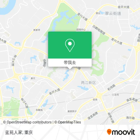 蓝苑人家地图