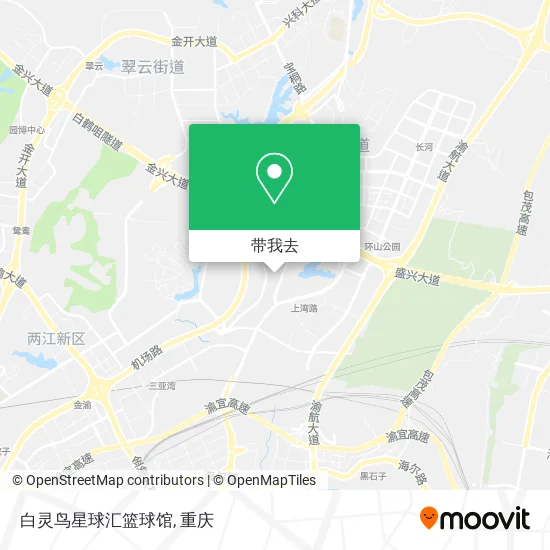 白灵鸟星球汇篮球馆地图