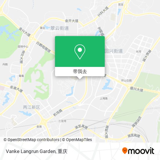 Vanke Langrun Garden地图