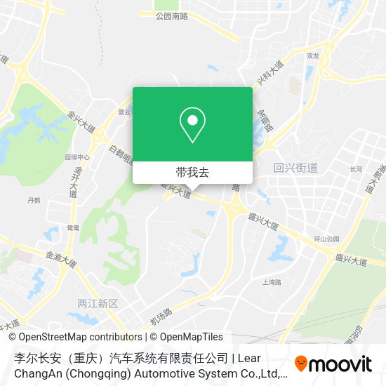李尔长安（重庆）汽车系统有限责任公司 | Lear ChangAn (Chongqing) Automotive System Co.,Ltd地图