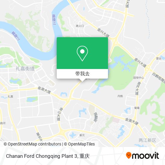 Chanan Ford Chongqing Plant 3地图