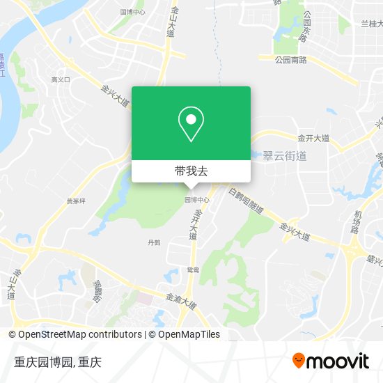 重庆园博园地图