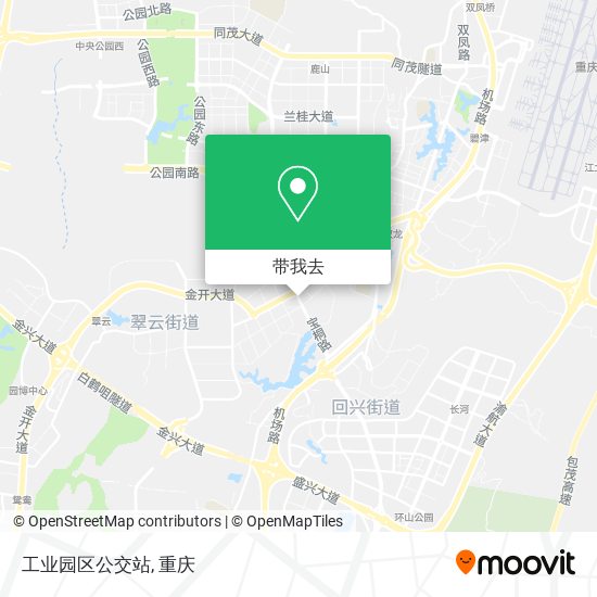 工业园区公交站地图