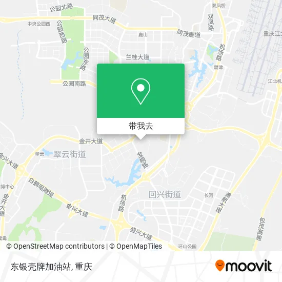东银壳牌加油站地图