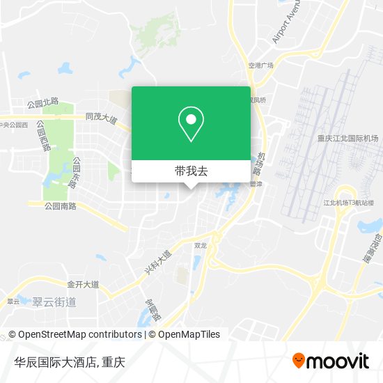 华辰国际大酒店地图