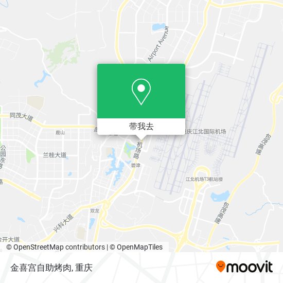 金喜宫自助烤肉地图