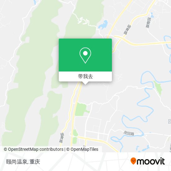 颐尚温泉地图