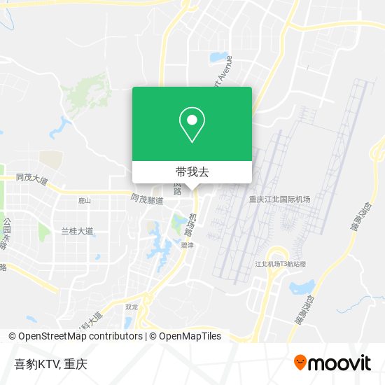 喜豹KTV地图