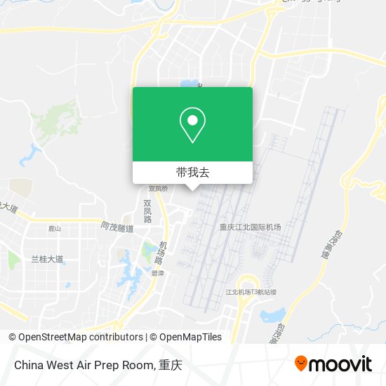 China West Air Prep Room地图