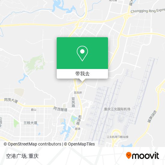 空港广场地图
