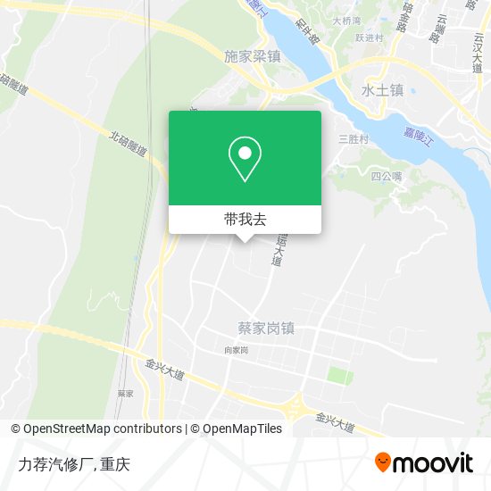 力荐汽修厂地图