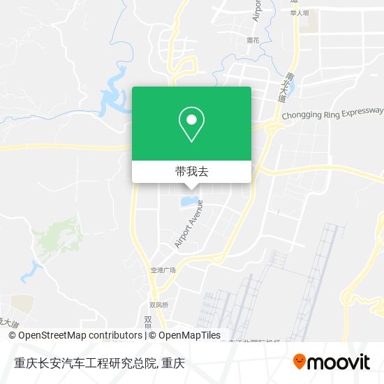 重庆长安汽车工程研究总院地图
