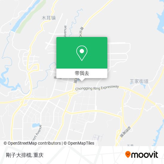 剛子大排檔地图