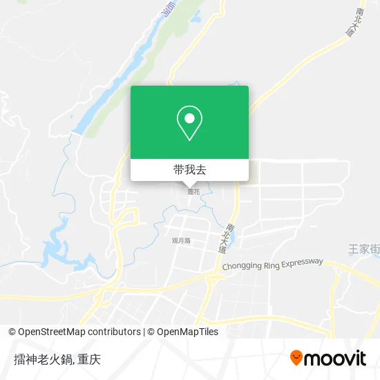 擂神老火鍋地图