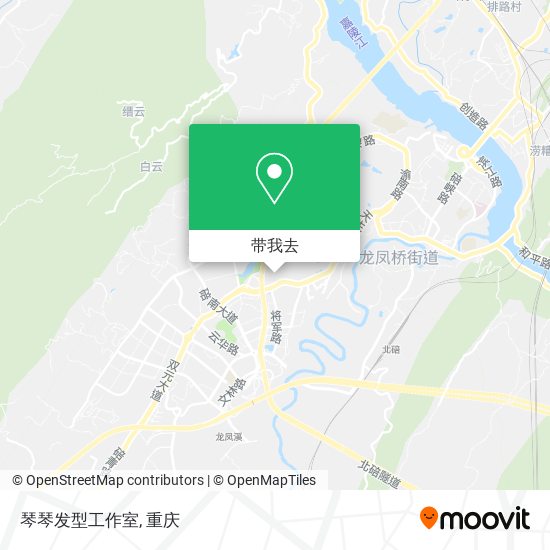 琴琴发型工作室地图