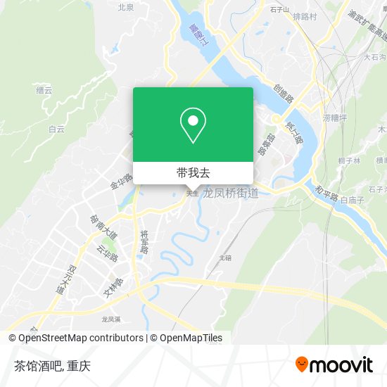 茶馆酒吧地图