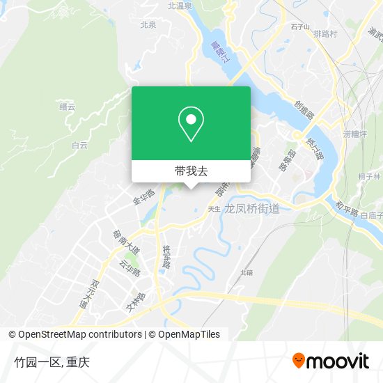 竹园一区地图