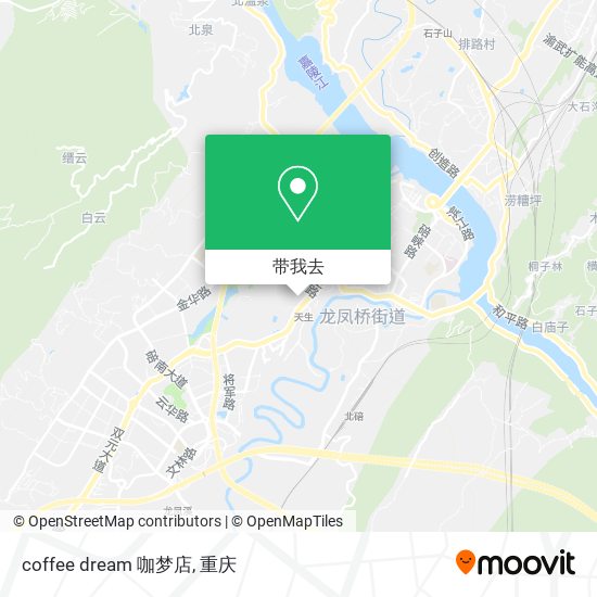 coffee dream 咖梦店地图