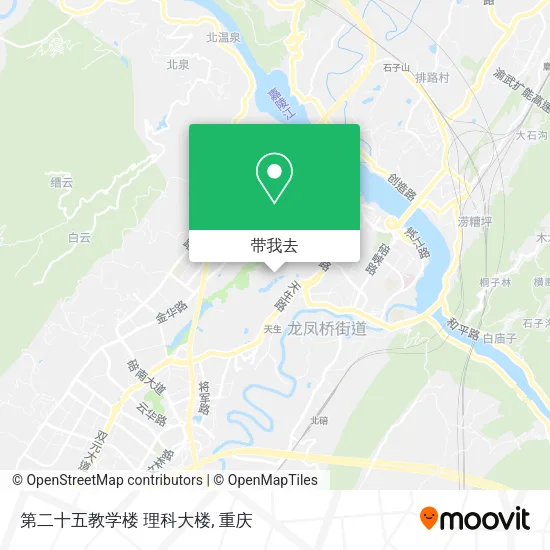 第二十五教学楼 理科大楼地图