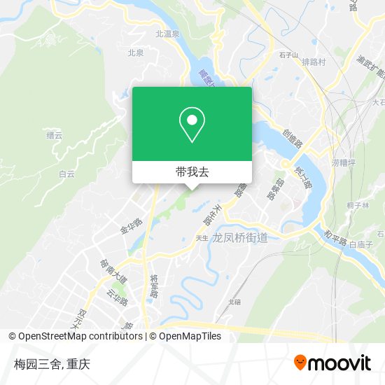 梅园三舍地图