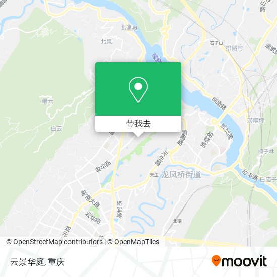 云景华庭地图