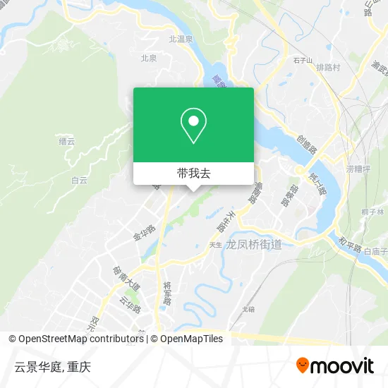 云景华庭地图
