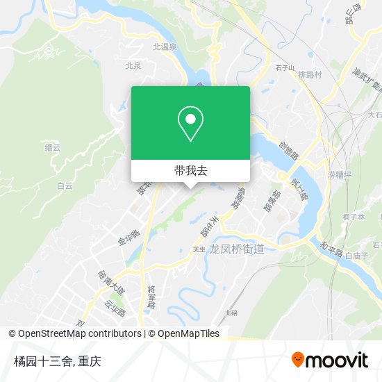 橘园十三舍地图