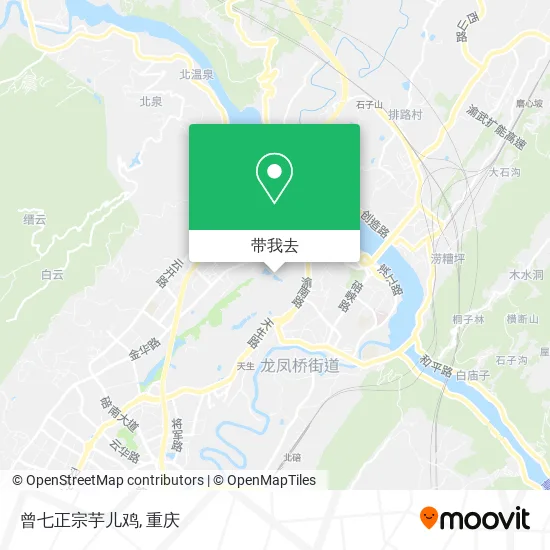 曾七正宗芋儿鸡地图