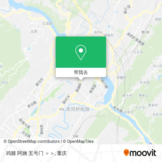 鸡腿 阿姨 五号门  ＞＞地图