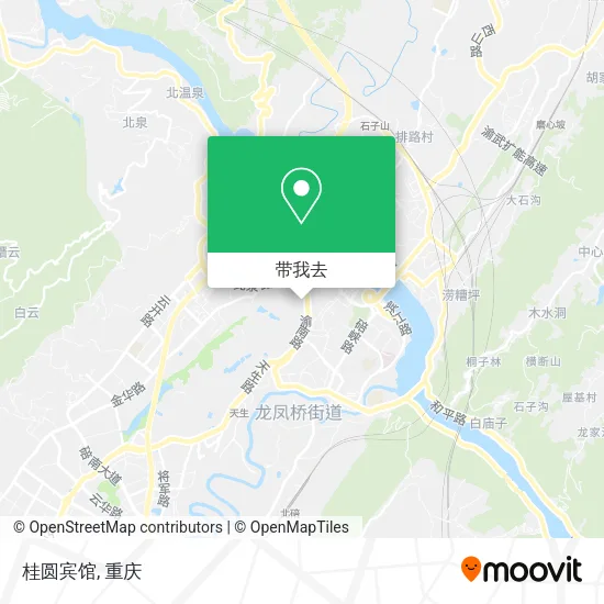 桂圆宾馆地图