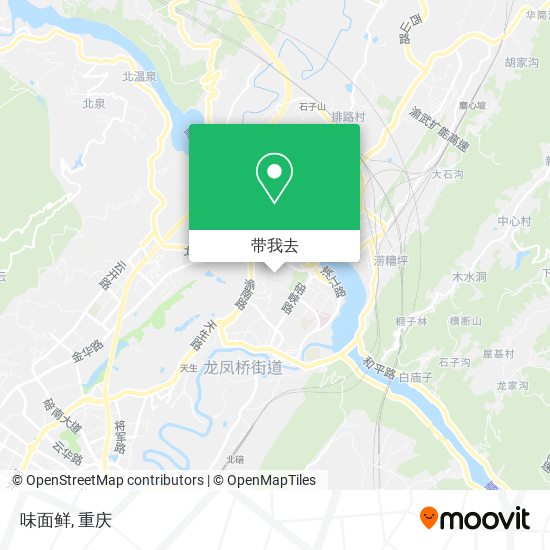 味面鲜地图