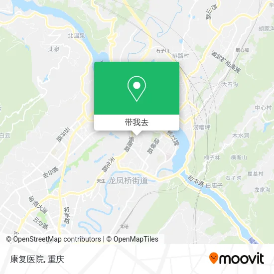 康复医院地图
