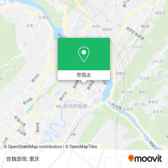 曾魏面馆地图
