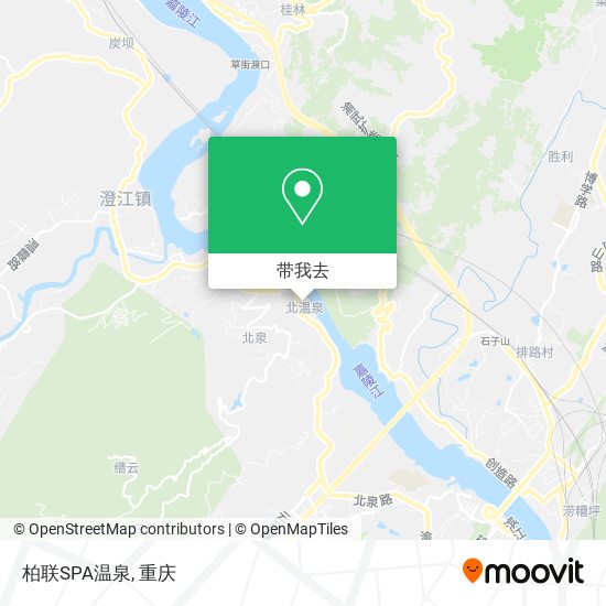 柏联SPA温泉地图