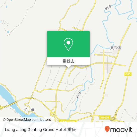 Liang Jiang Genting Grand Hotel地图