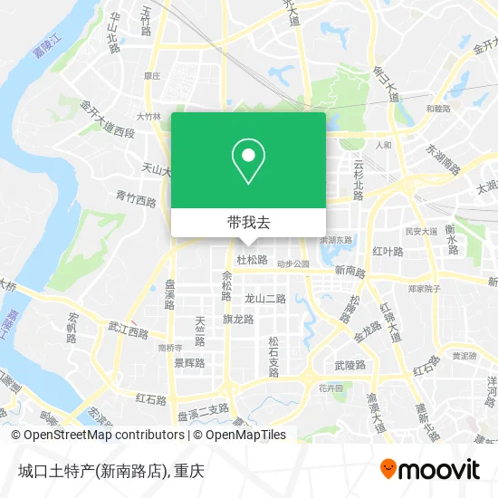 城口土特产(新南路店)地图