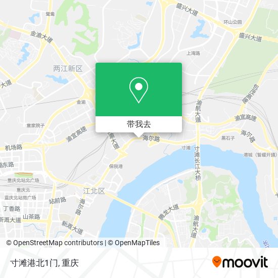 寸滩港北1门地图
