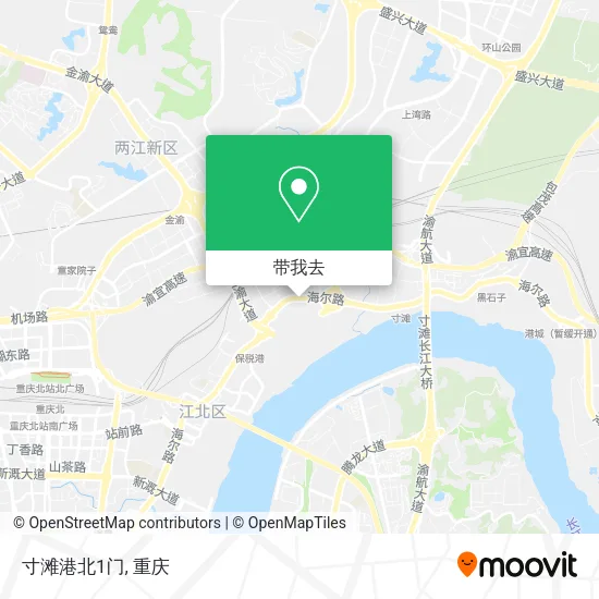 寸滩港北1门地图