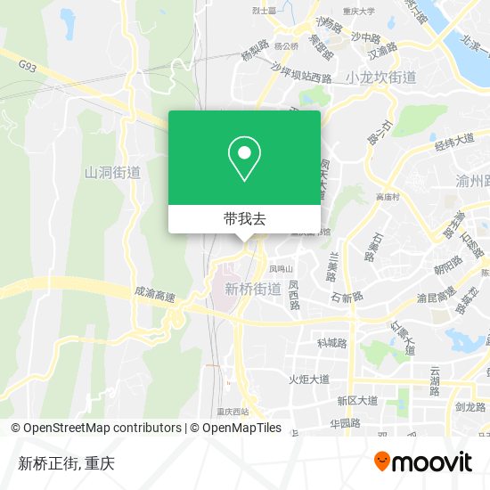 新桥正街地图